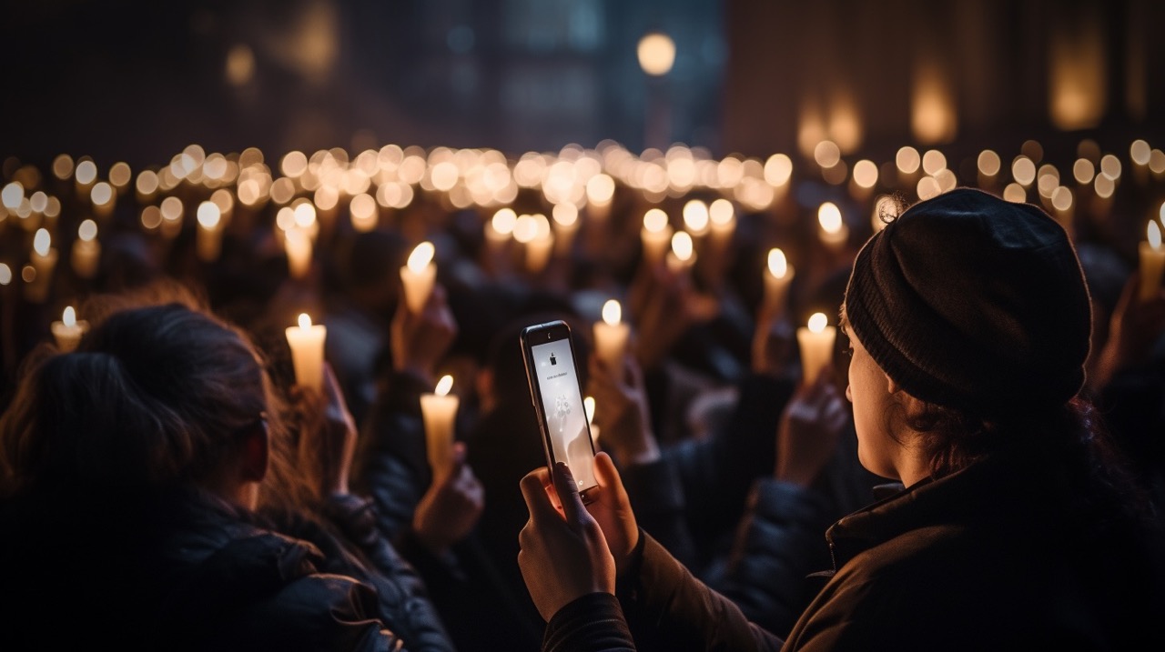 🤳 Be a Part of Making History by Documenting Your Candlelight Vigil Through Film and Photos